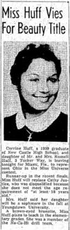 Corrinne Huff parents, New Castle News 2 July 1960.jpg